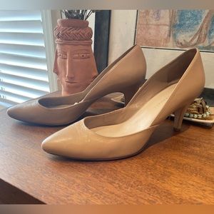 Loeffler Randall tan natural leather heel tamsin 11